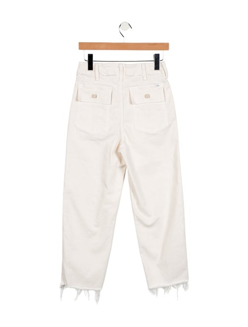 Mother High-Rise Straight Leg Jeans