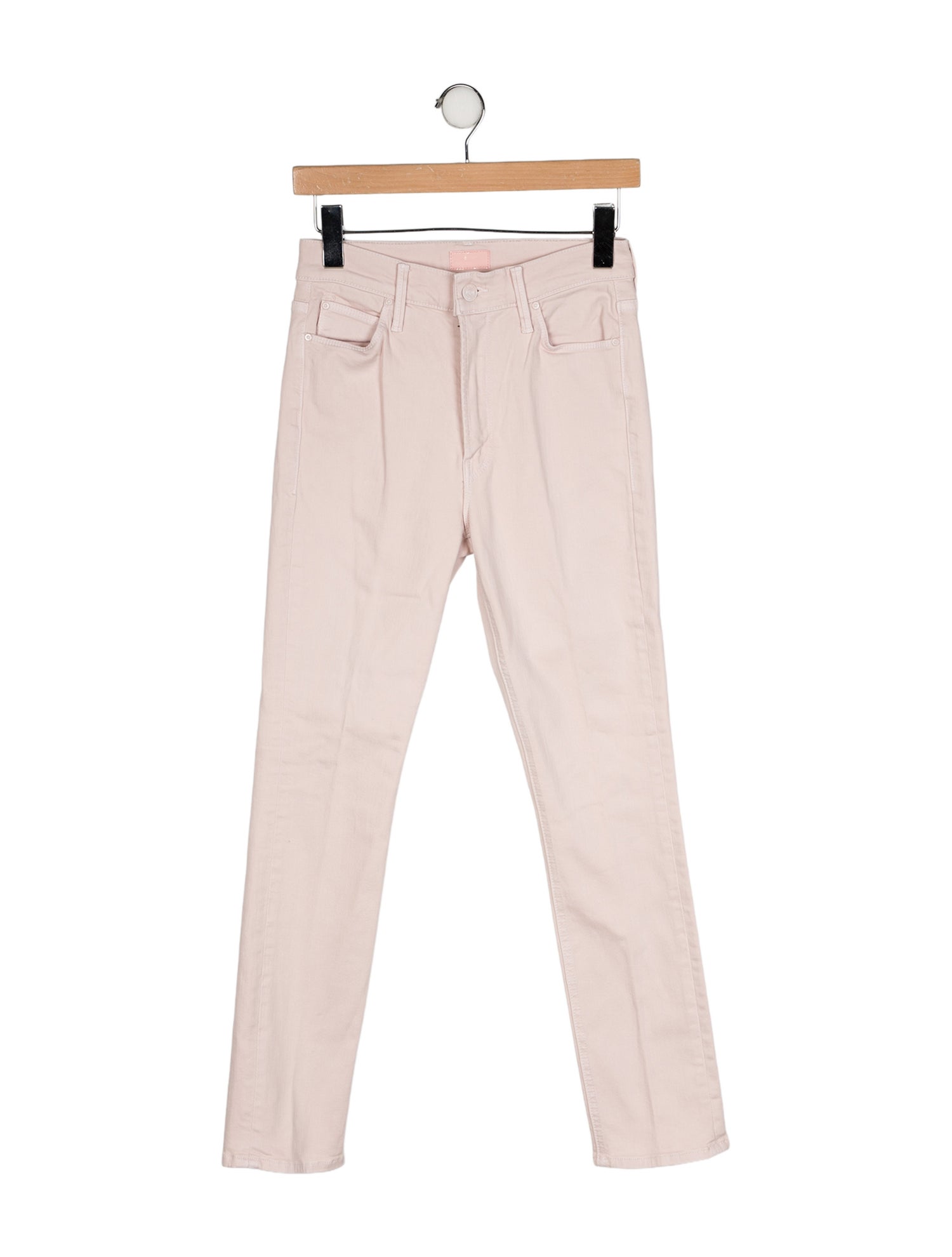 Mother Mid-Rise Straight Leg Jeans