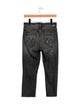 Mother Mid-Rise Straight Leg Jeans