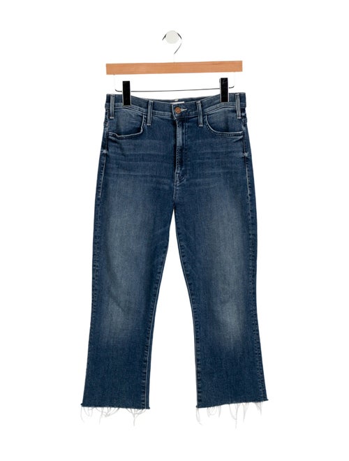 Mother Mid-Rise Straight Leg Jeans