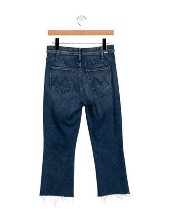 Mother Mid-Rise Straight Leg Jeans