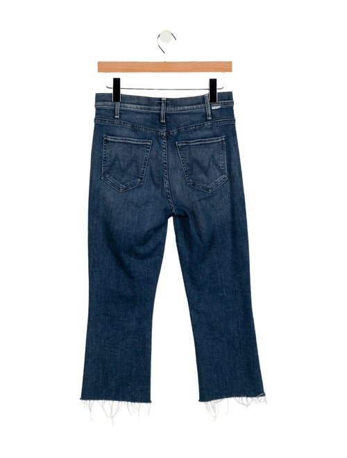 Mother Mid-Rise Straight Leg Jeans