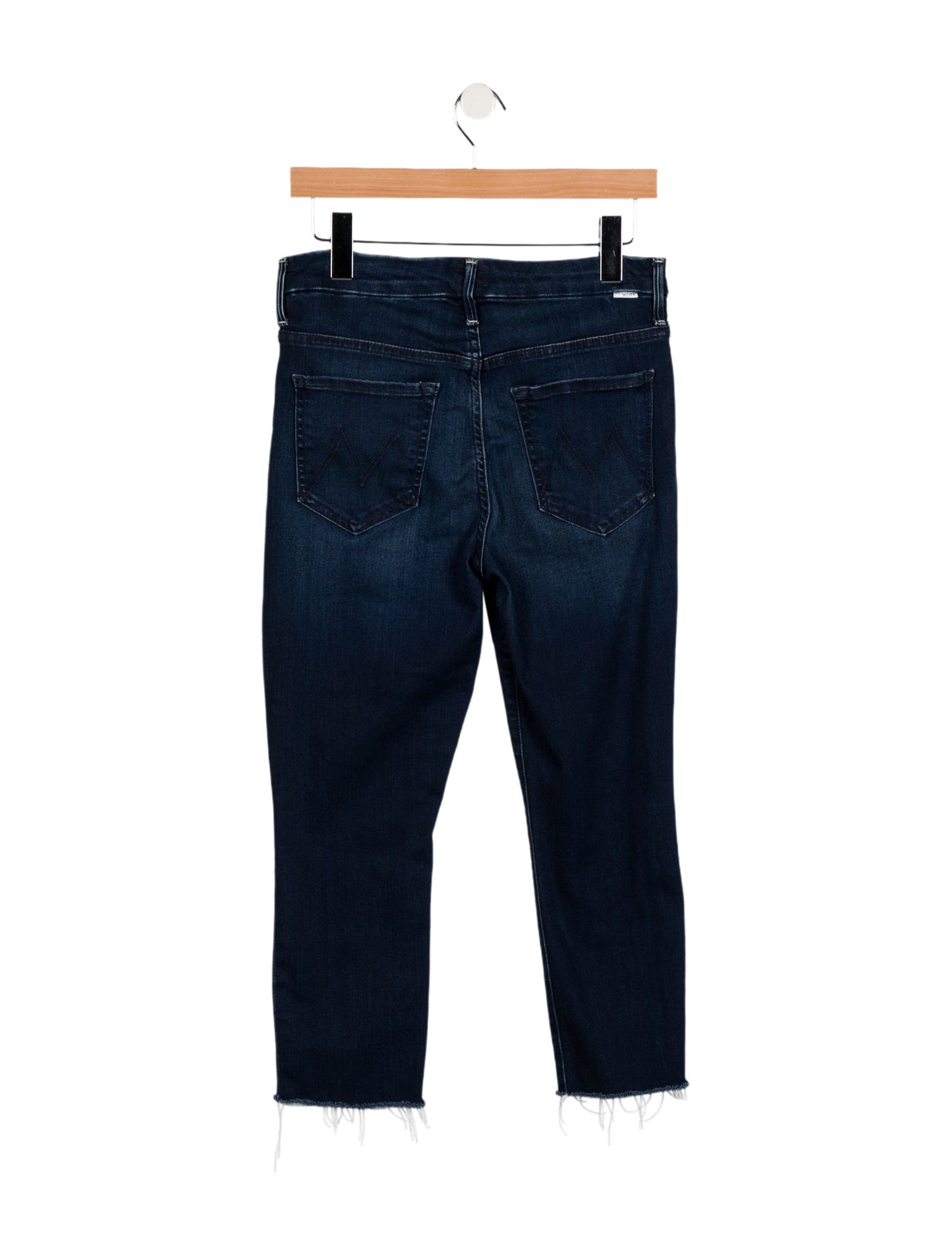 Mother Mid-Rise Straight Leg Jeans
