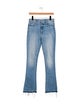 Mother Mid-Rise Straight Leg Jeans