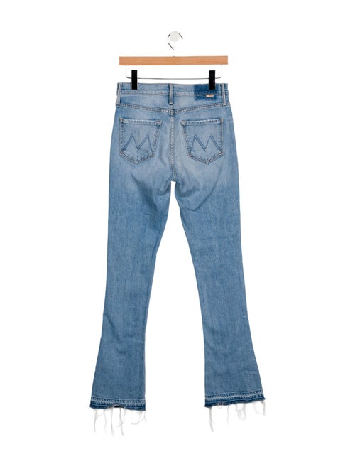 Mother Mid-Rise Straight Leg Jeans