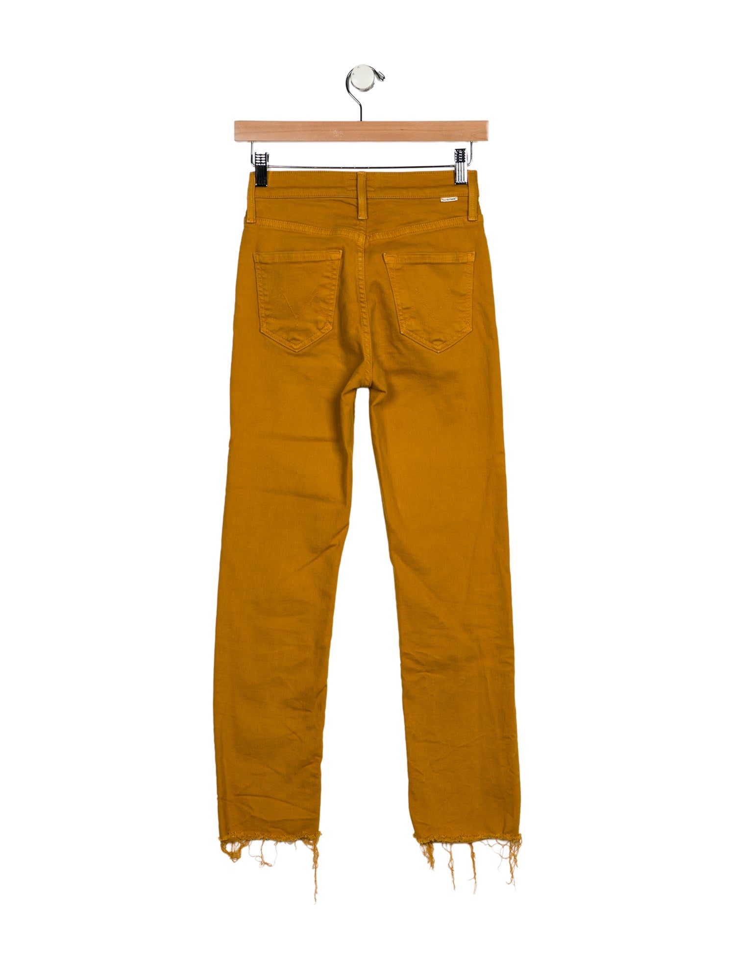 Mother High-Rise Straight Leg Jeans
