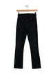 Mother Mid-Rise Straight Leg Jeans