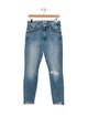 Mother Mid-Rise Skinny Leg Jeans