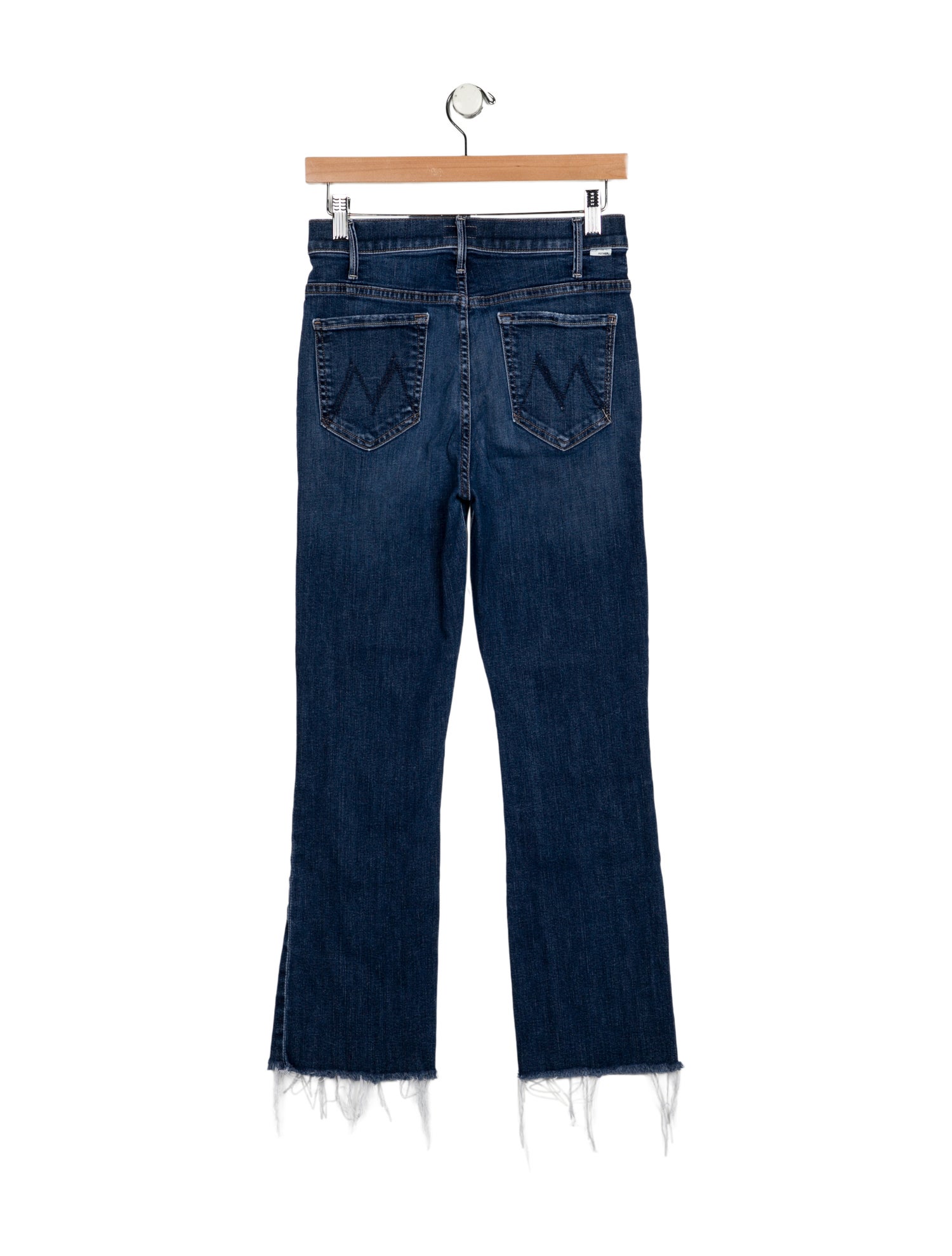 Mother Mid-Rise Straight Leg Jeans