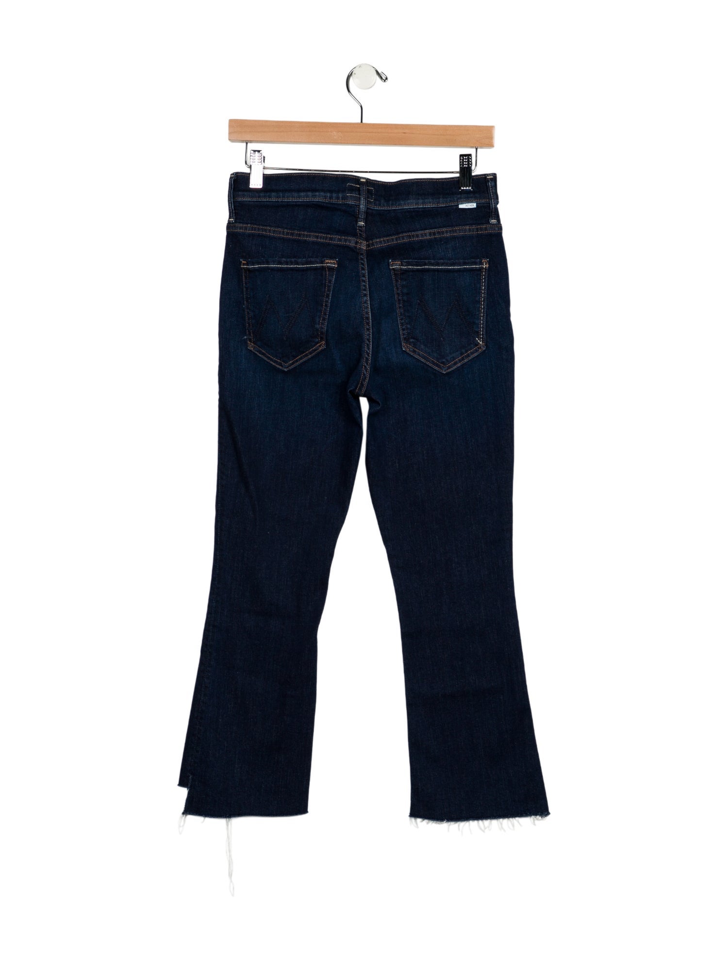 Mother Mid-Rise Straight Leg Jeans