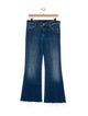 Mother Mid-Rise Wide Leg Jeans