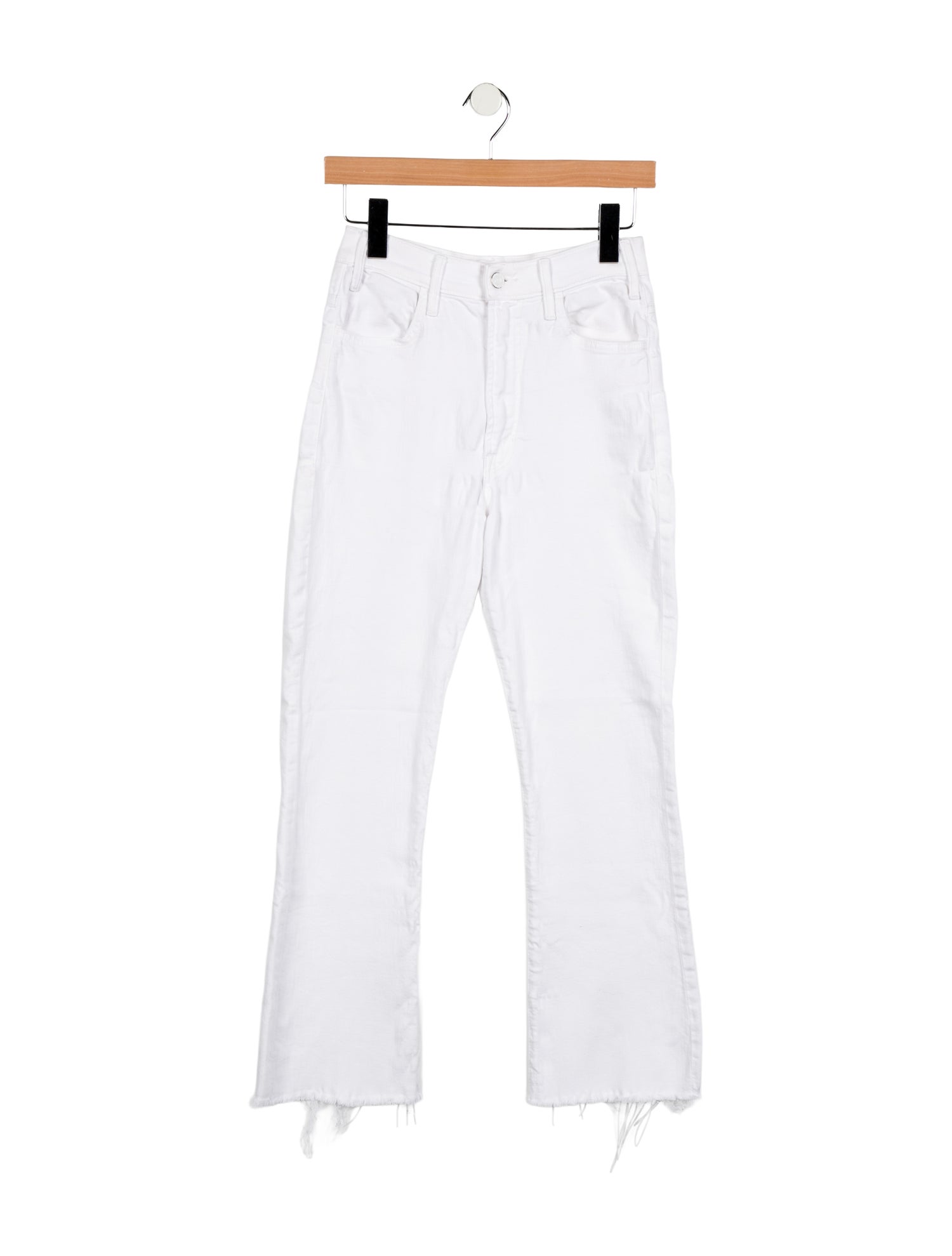 Mother Mid-Rise Wide Leg Jeans