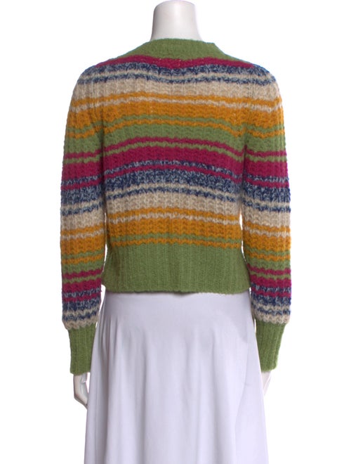 Mother Alpaca Striped Sweatshirt