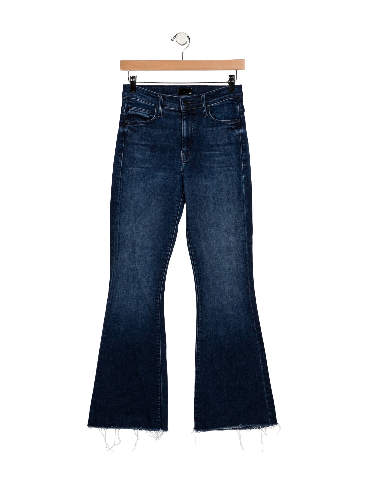 Mother Mid-Rise Straight Leg Jeans