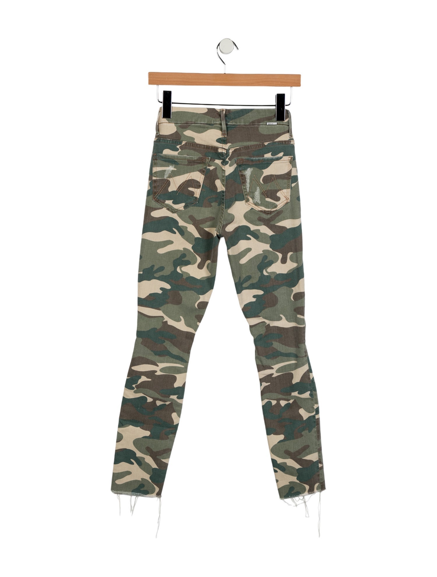 Mother Mid-Rise Skinny Leg Jeans