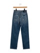 Mother High-Rise Straight Leg Jeans