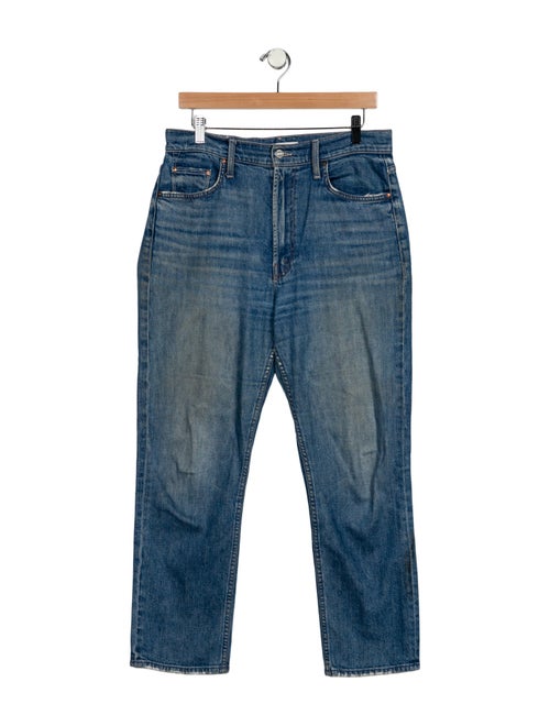 Mother High-Rise Straight Leg Jeans
