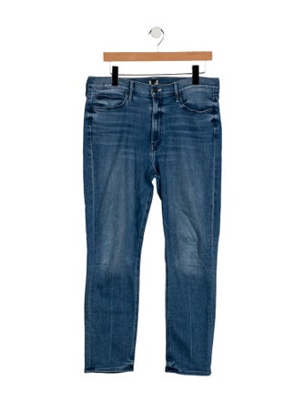 Mother High-Rise Straight Leg Jeans