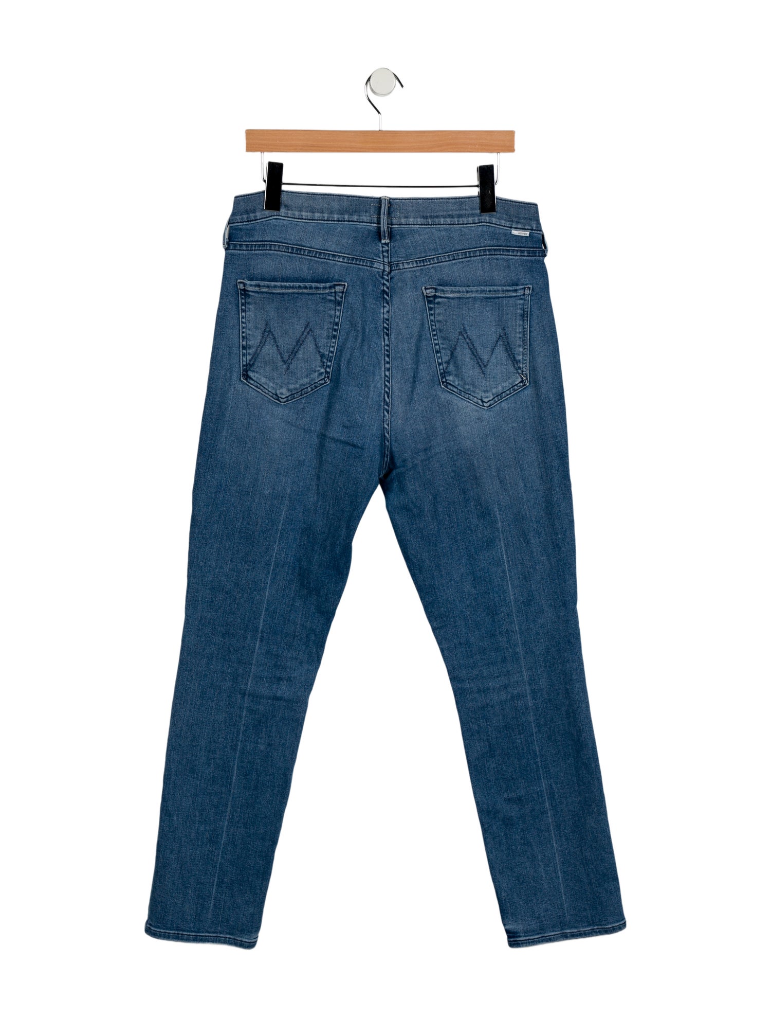 Mother High-Rise Straight Leg Jeans