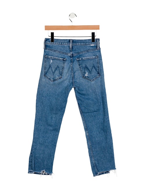 Mother High-Rise Straight Leg Jeans