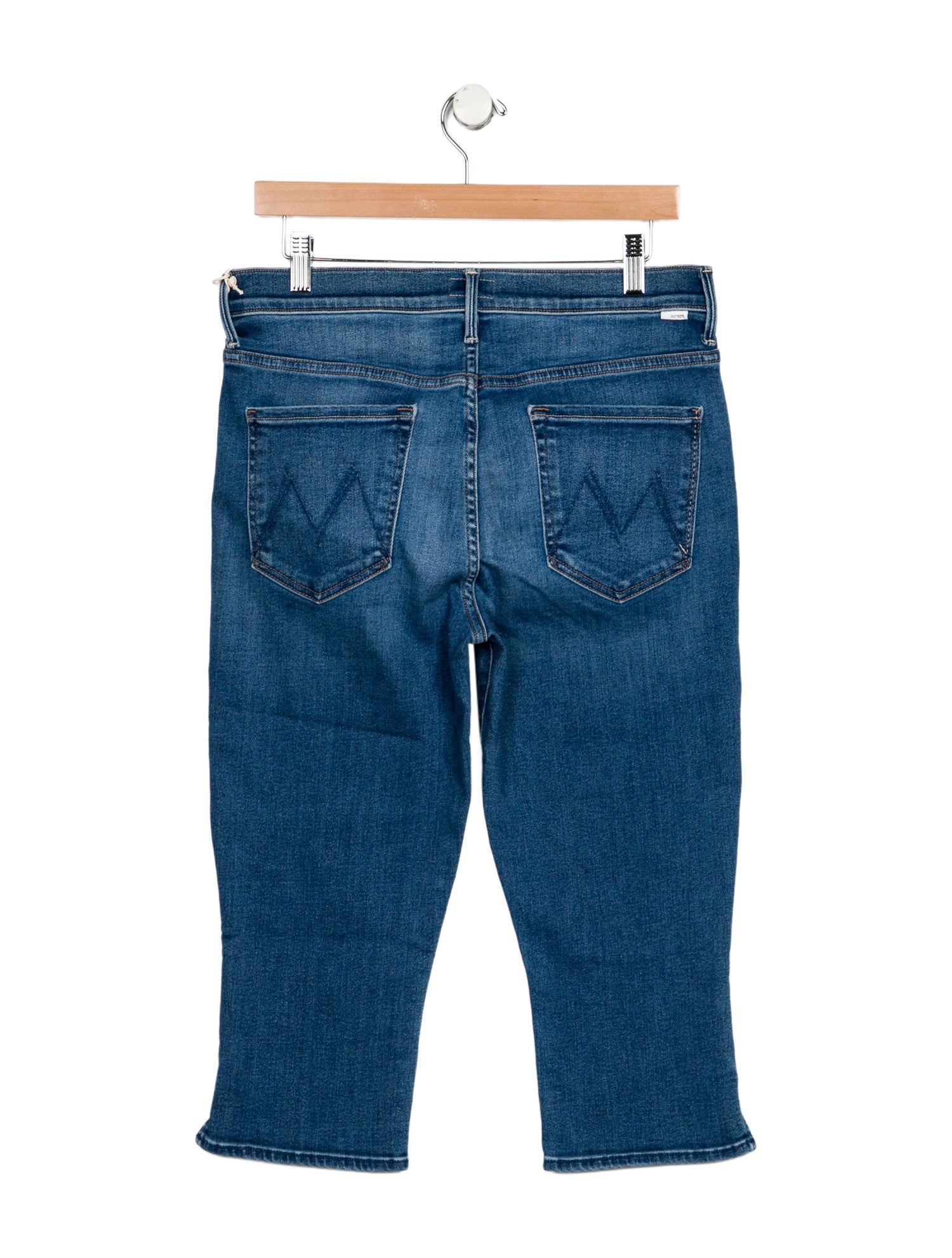Mother Mid-Rise Straight Leg Jeans w/ Tags
