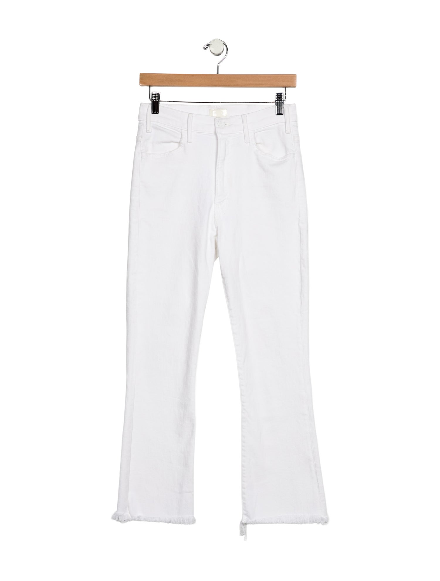 Mother Mid-Rise Straight Leg Jeans