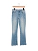 Mother Mid-Rise Straight Leg Jeans