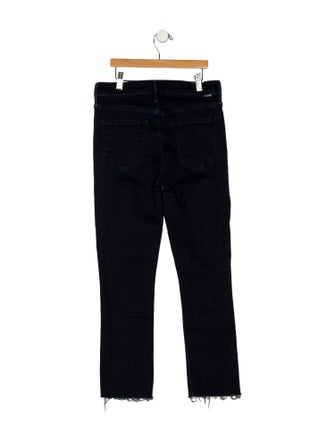 Mother Mid-Rise Skinny Leg Jeans