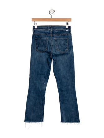 Mother High-Rise Straight Leg Jeans