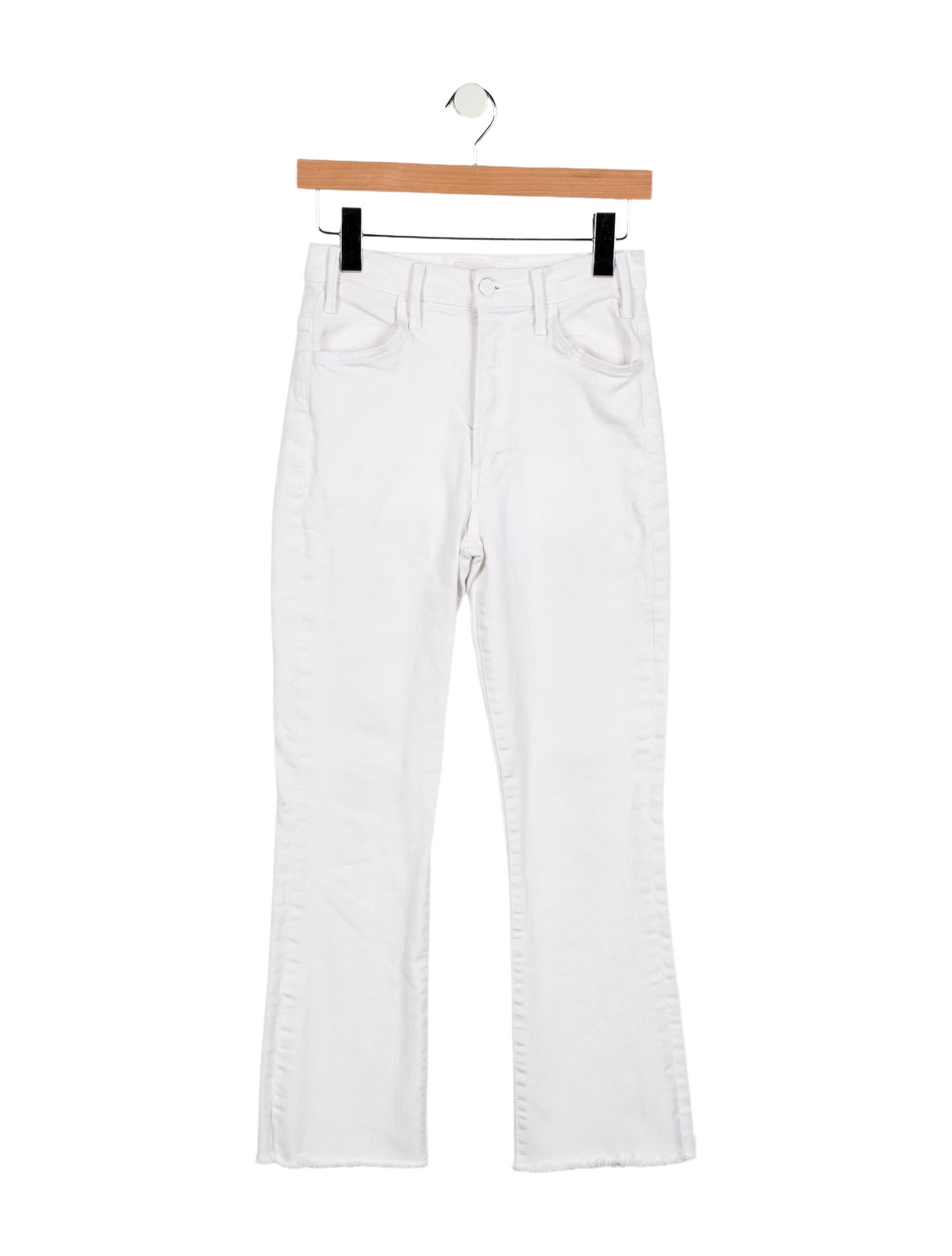 Mother High-Rise Straight Leg Jeans