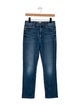 Mother Mid-Rise Straight Leg Jeans