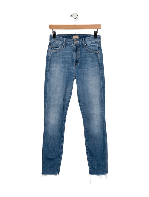 Mother Mid-Rise Skinny Leg Jeans