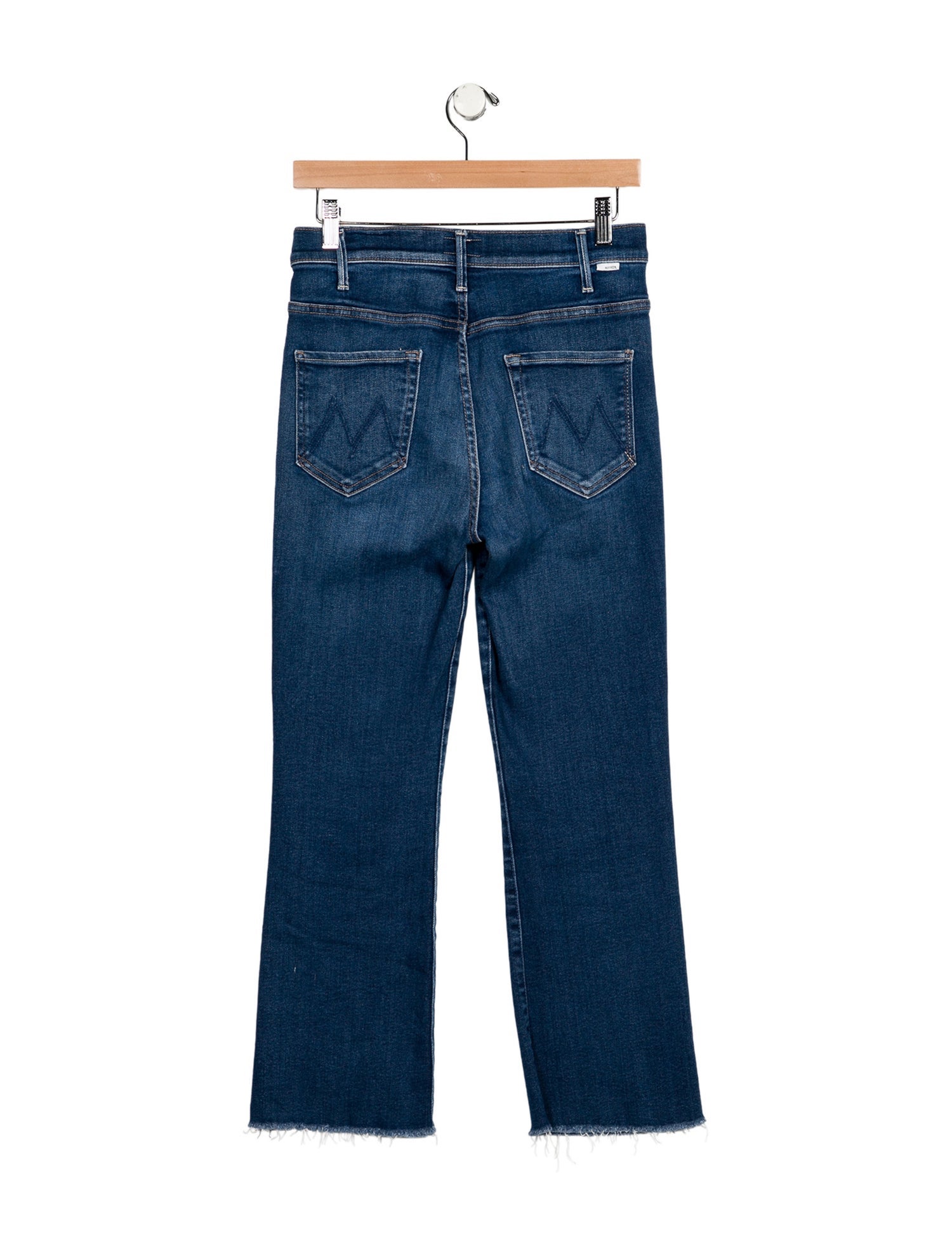 Mother Mid-Rise Straight Leg Jeans