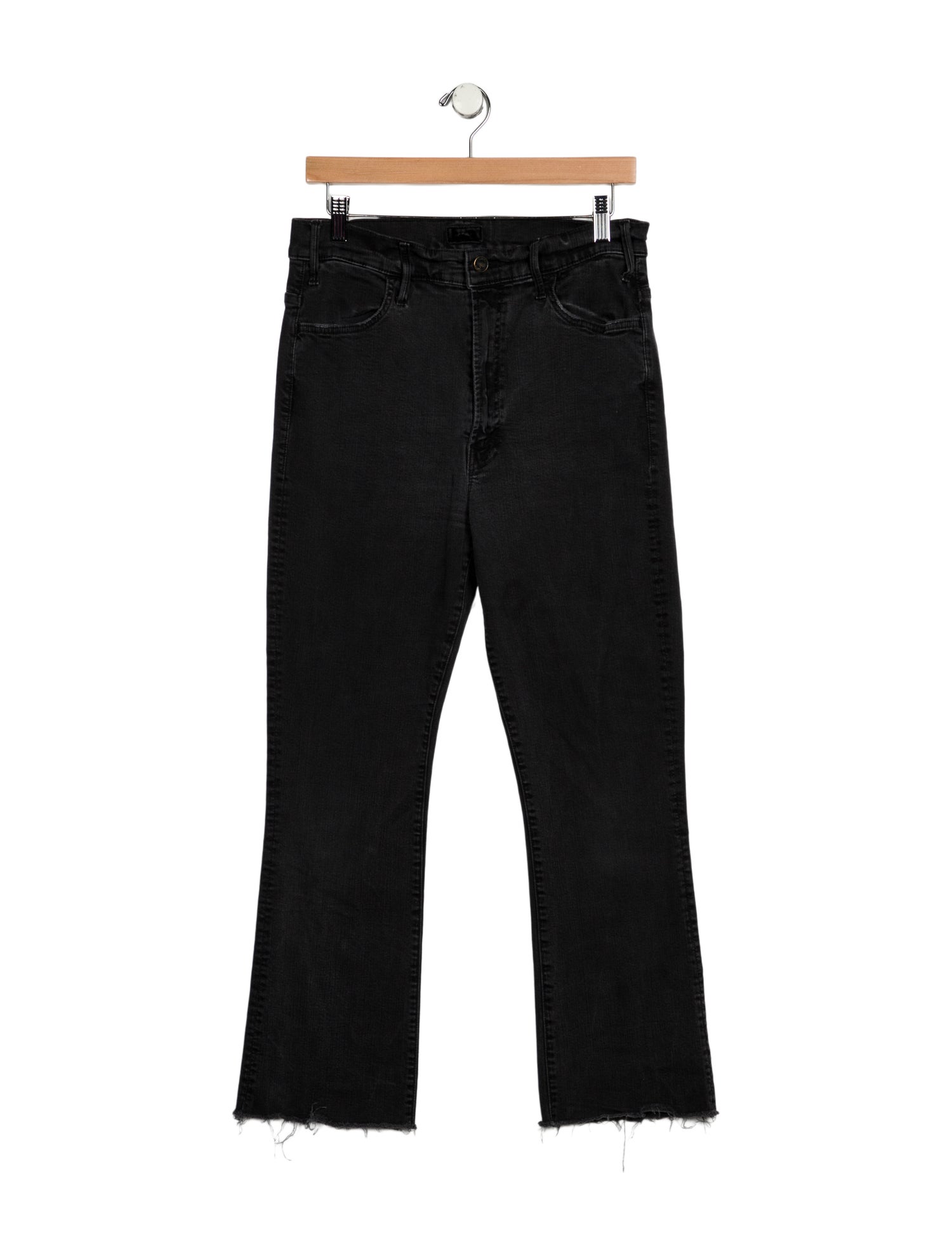 Mother Mid-Rise Straight Leg Jeans