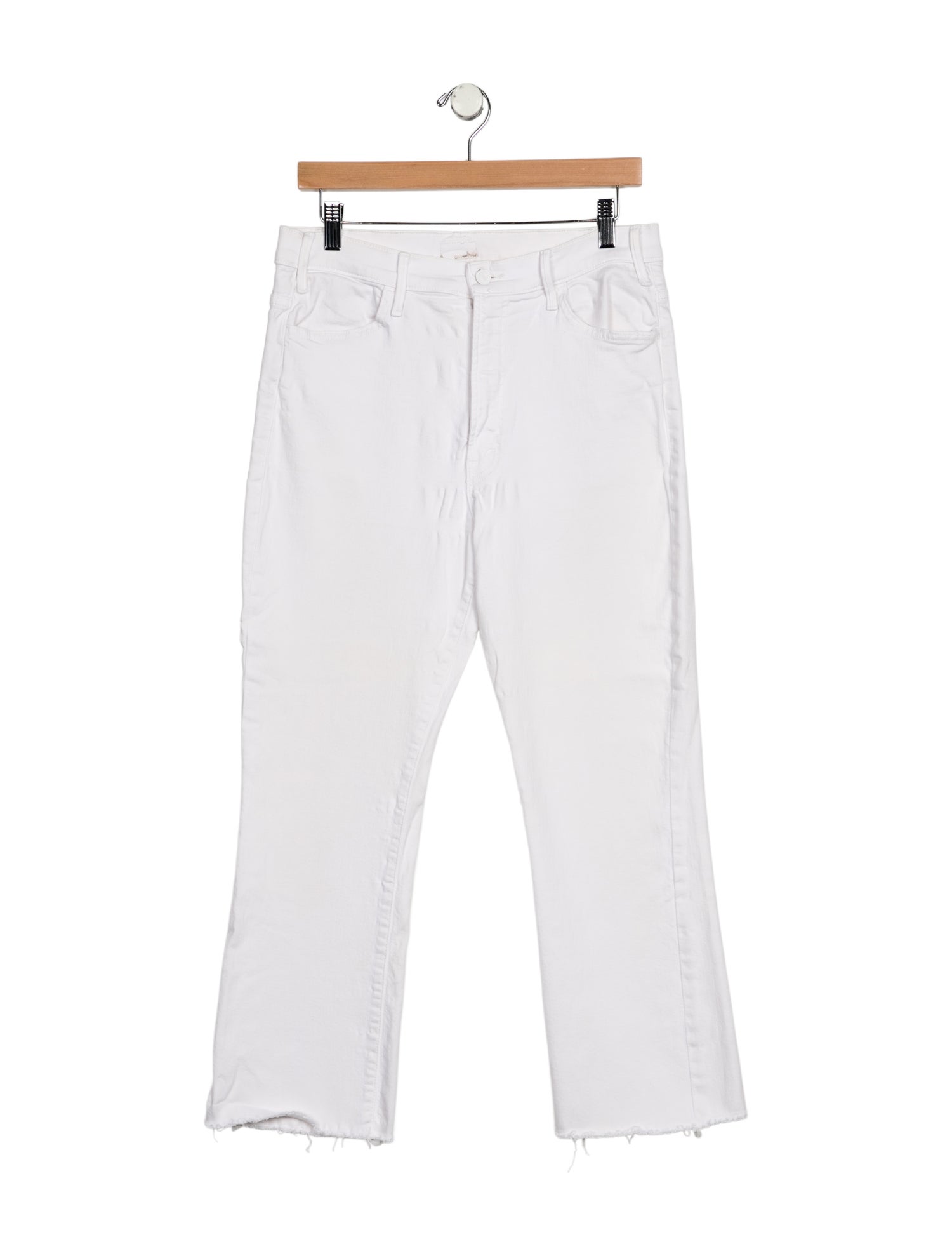 Mother Mid-Rise Straight Leg Jeans