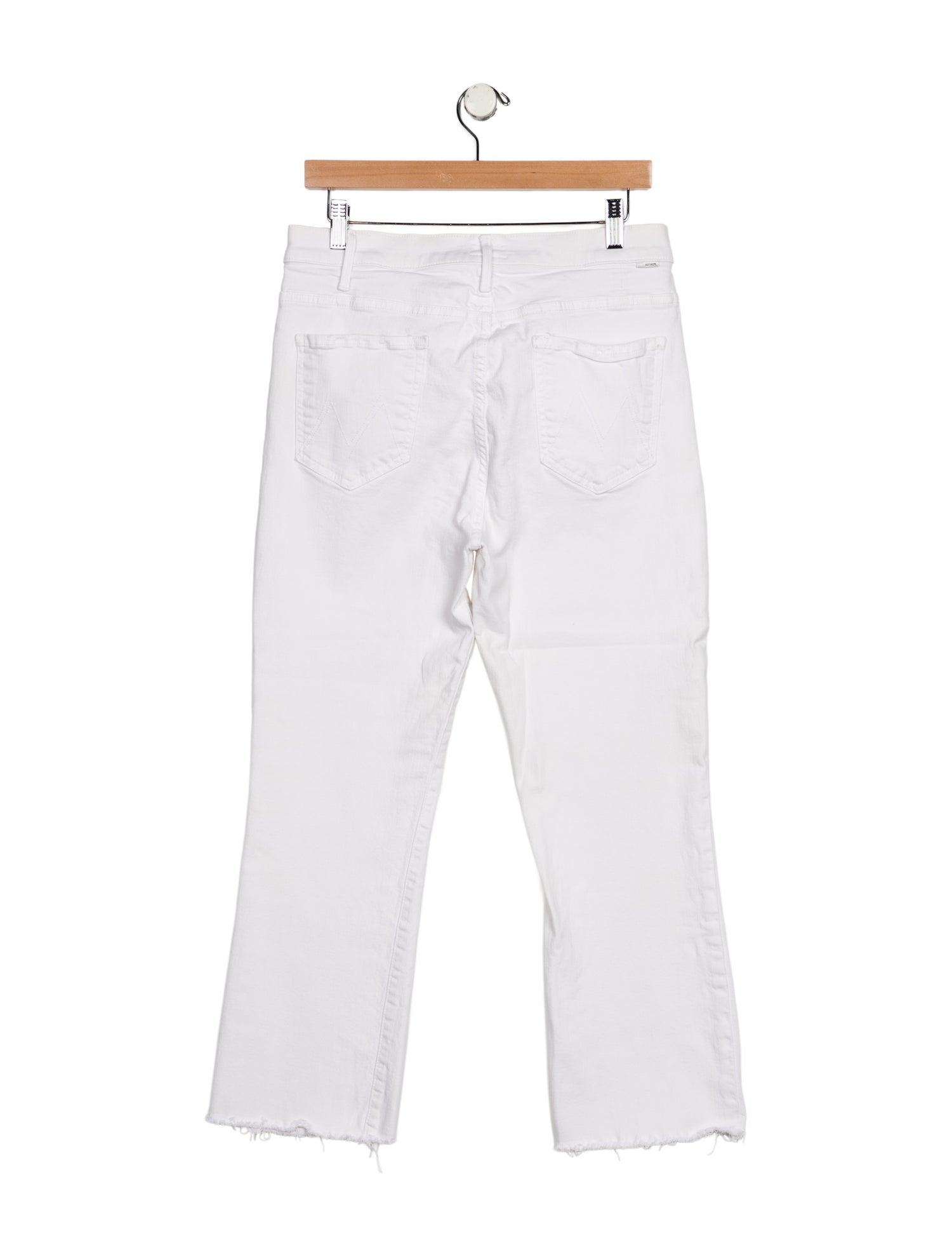 Mother Mid-Rise Straight Leg Jeans