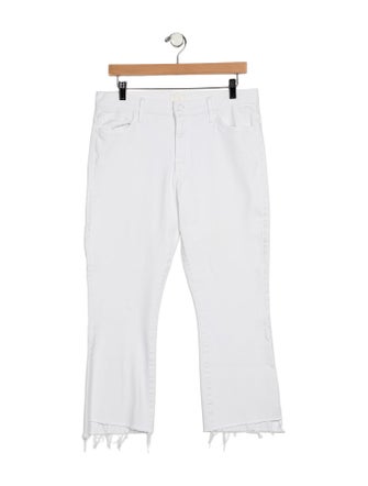 Mother Mid-Rise Straight Leg Jeans