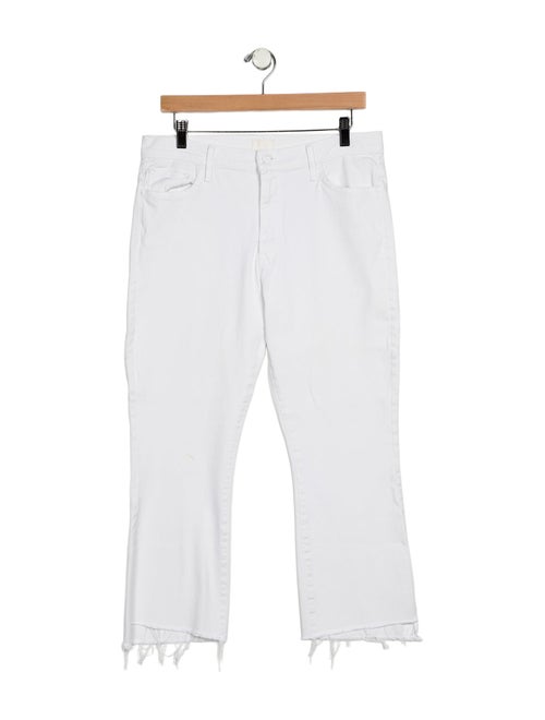 Mother Mid-Rise Straight Leg Jeans