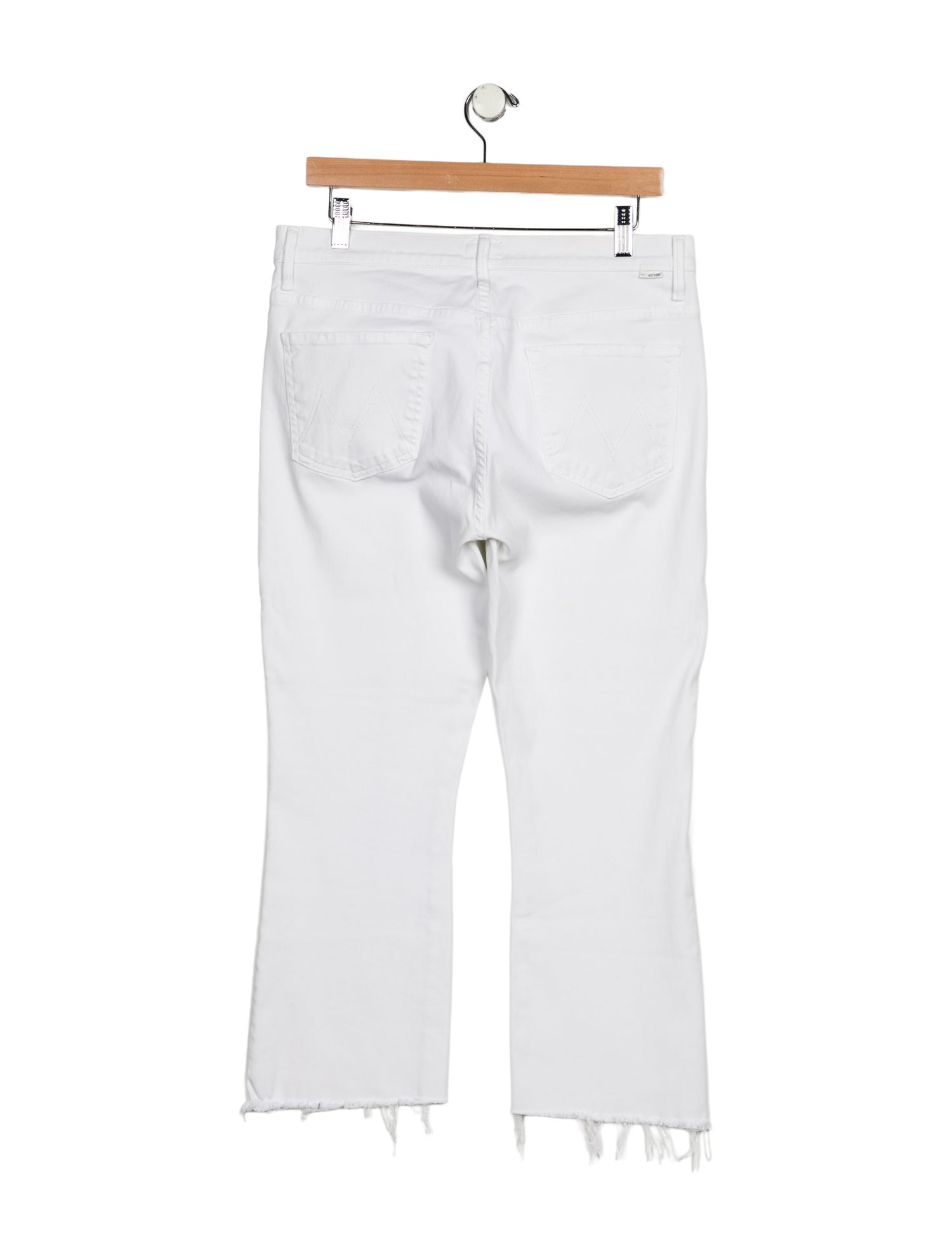 Mother Mid-Rise Straight Leg Jeans