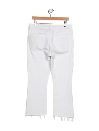 Mother Mid-Rise Straight Leg Jeans