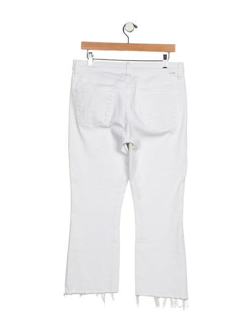 Mother Mid-Rise Straight Leg Jeans