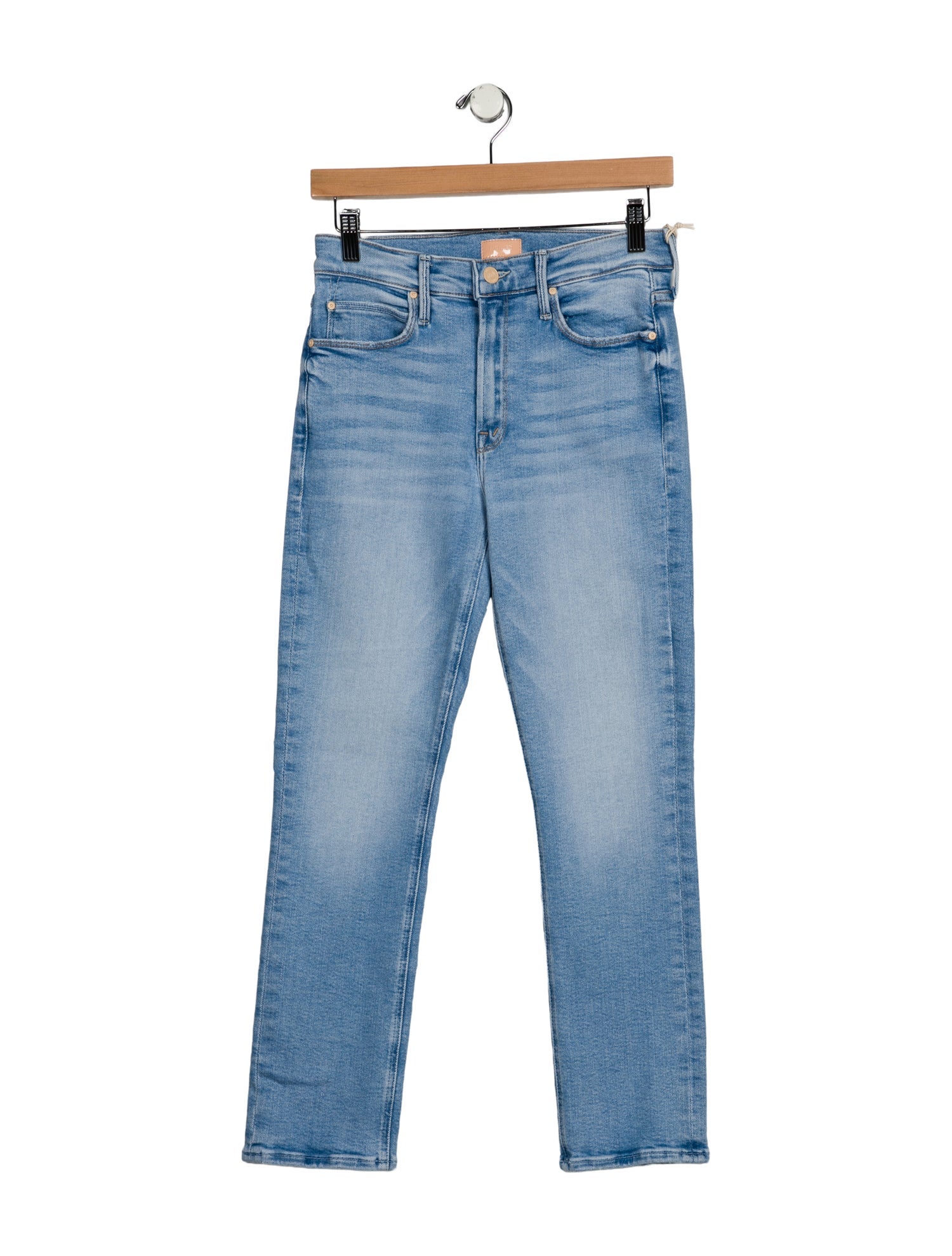 Mother Mid-Rise Straight Leg Jeans w/ Tags