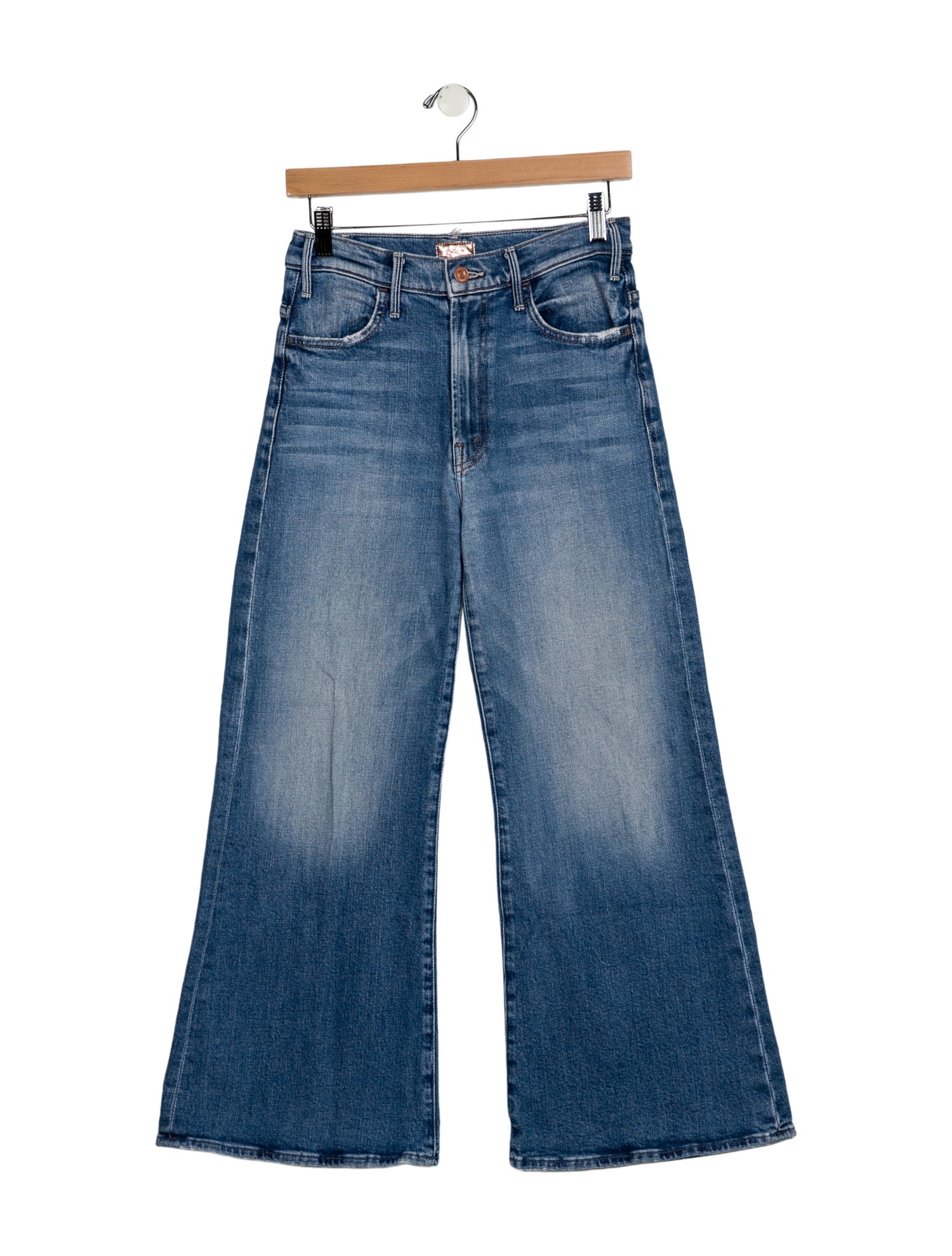 Mother High-Rise Wide Leg Jeans