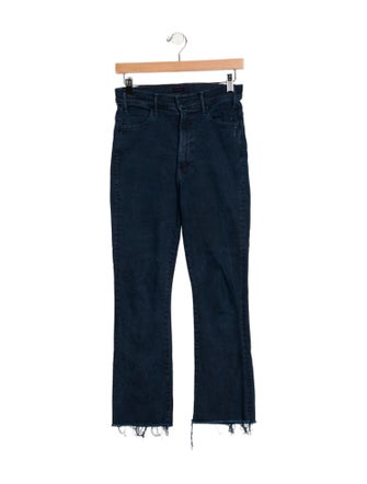 Mother High-Rise Straight Leg Jeans