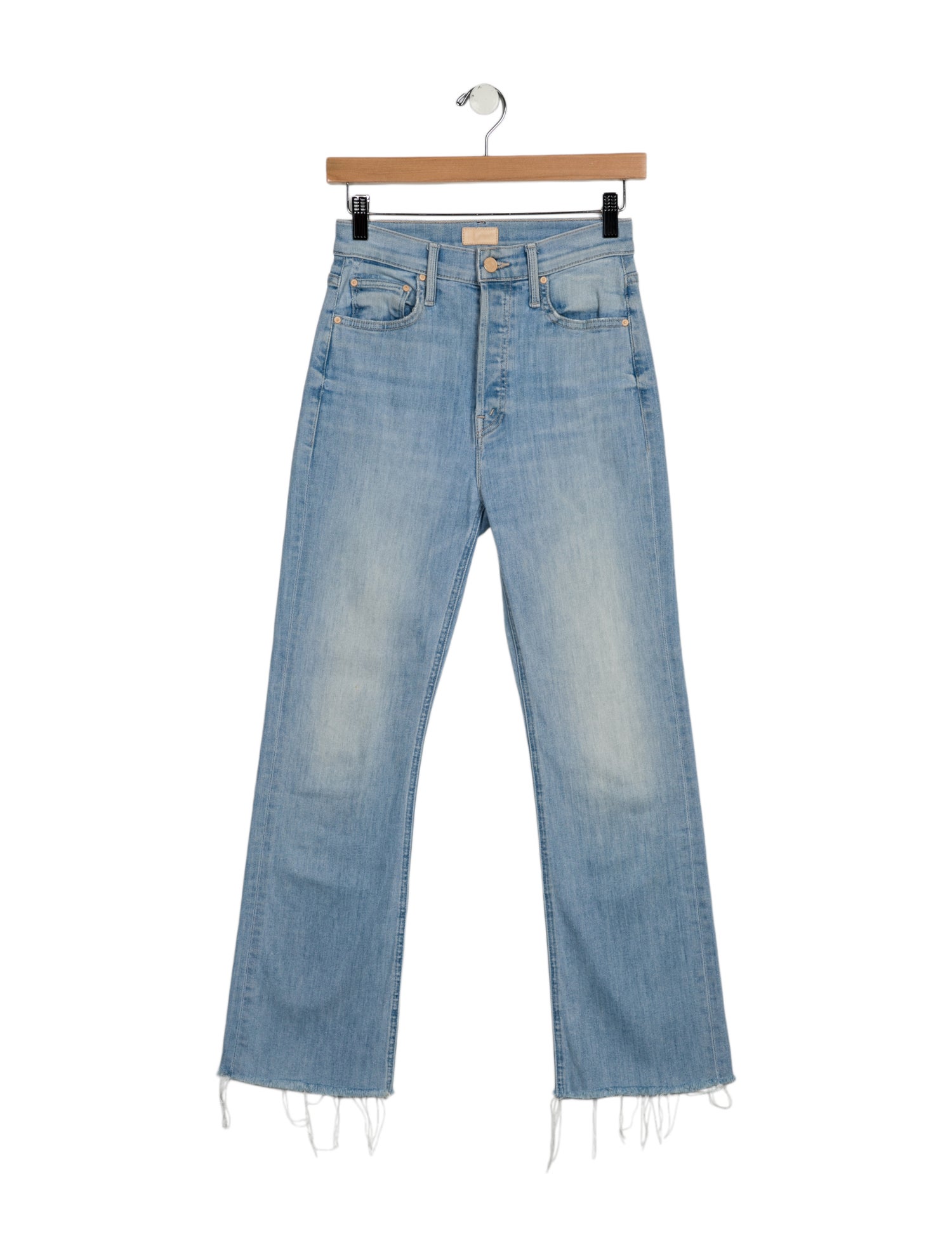 Mother High-Rise Straight Leg Jeans