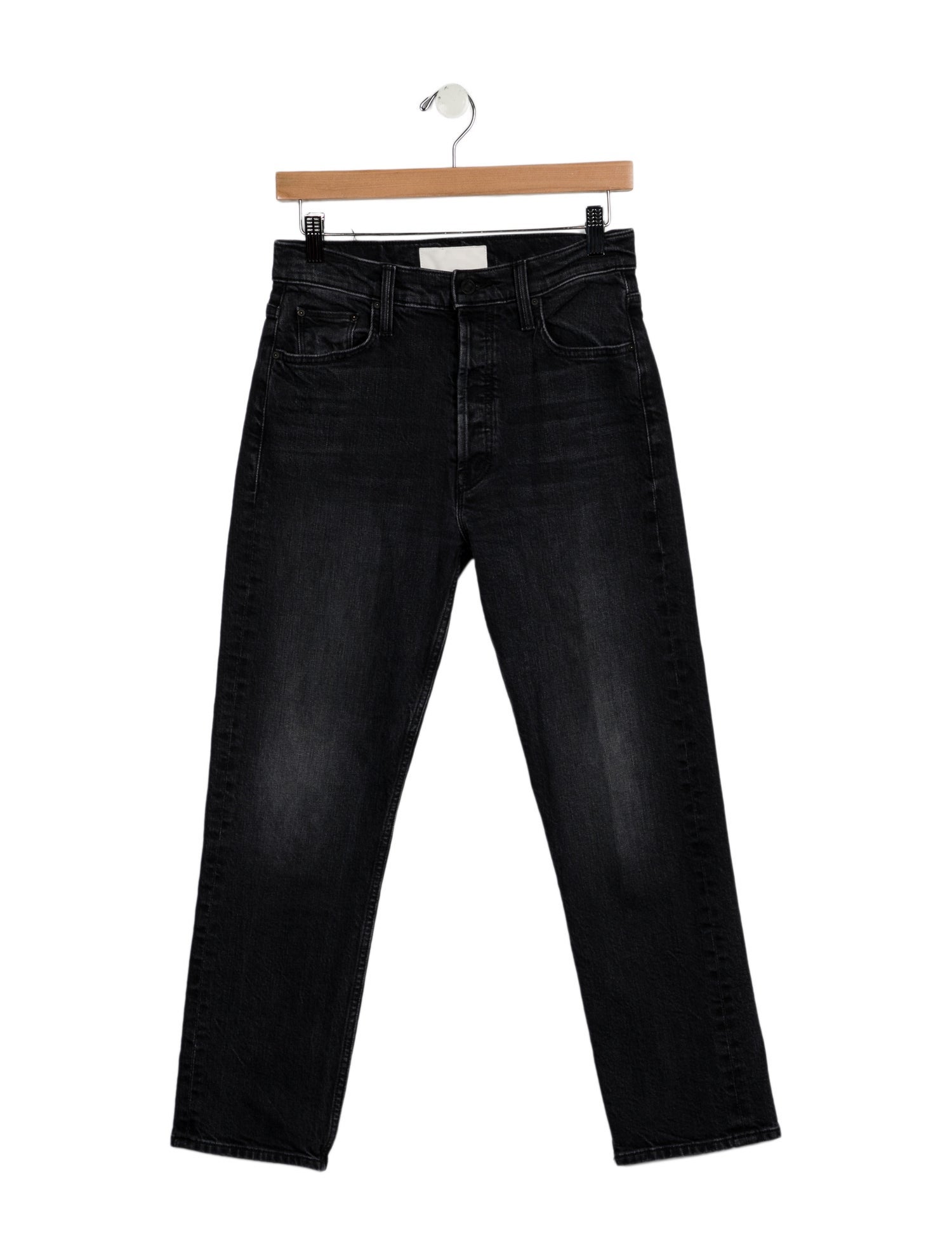 Mother High-Rise Straight Leg Jeans
