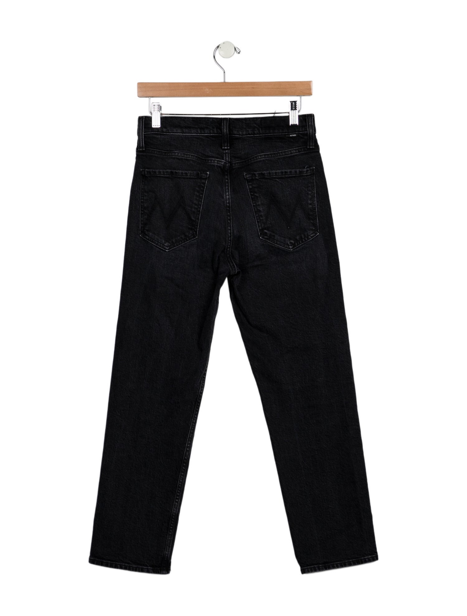 Mother High-Rise Straight Leg Jeans