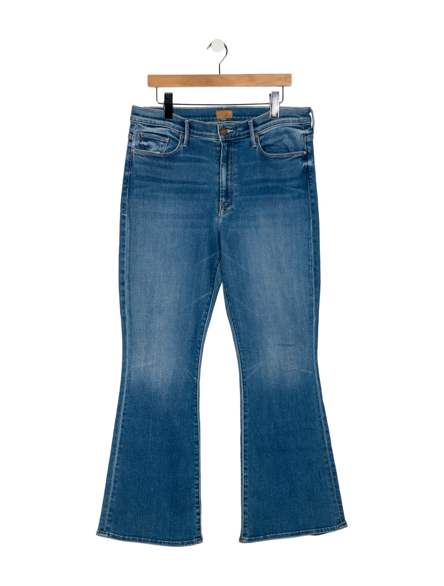 Mother High-Rise Wide Leg Jeans