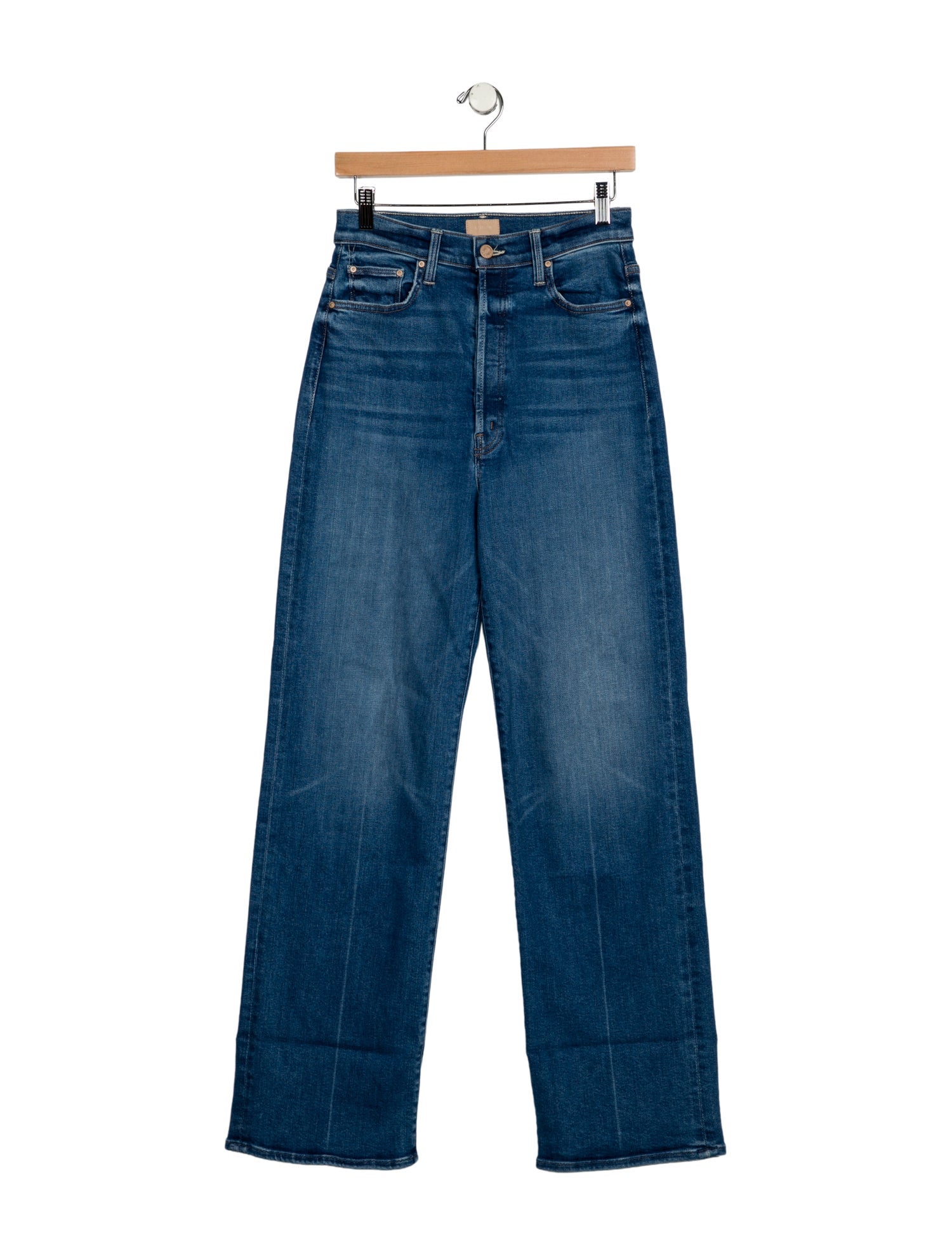 Mother High-Rise Wide Leg Jeans
