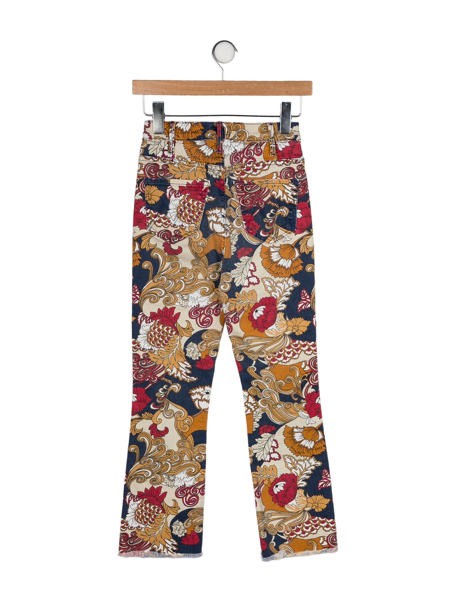 Mother Mid-Rise Straight Leg Jeans